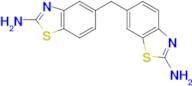 6-[(2-Amino-1,3-benzothiazol-5-yl)methyl]-1,3-benzothiazol-2-amine