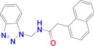 N-(1H-1,2,3-Benzotriazol-1-ylmethyl)-2-(naphthalen-1-yl)acetamide