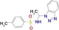 N-[1-(1H-1,2,3-Benzotriazol-1-yl)ethyl]-4-methylbenzene-1-sulfonamide
