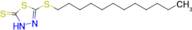 5-(Dodecylsulfanyl)-2,3-dihydro-1,3,4-thiadiazole-2-thione