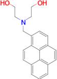 2-[(2-Hydroxyethyl)(pyren-1-ylmethyl)amino]ethan-1-ol