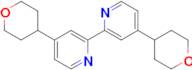 4-(Oxan-4-yl)-2-[4-(oxan-4-yl)pyridin-2-yl]pyridine