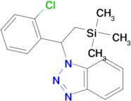 1-[1-(2-Chlorophenyl)-2-(trimethylsilyl)ethyl]-1H-1,2,3-benzotriazole
