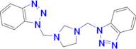 1-{[3-(1H-1,2,3-Benzotriazol-1-ylmethyl)imidazolidin-1-yl]methyl}-1H-1,2,3-benzotriazole