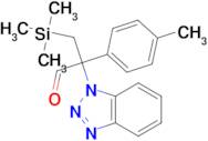 2-(1H-1,2,3-Benzotriazol-1-yl)-2-(4-methylphenyl)-3-(trimethylsilyl)propanal