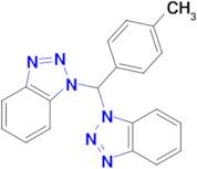 1-[1H-1,2,3-Benzotriazol-1-yl(4-methylphenyl)methyl]-1H-1,2,3-benzotriazole
