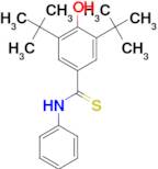 3,5-Di-tert-butyl-4-hydroxy-N-phenylbenzene-1-carbothioamide