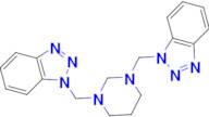 1-{[3-(1H-1,2,3-Benzotriazol-1-ylmethyl)-1,3-diazinan-1-yl]methyl}-1H-1,2,3-benzotriazole