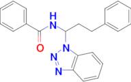 N-[1-(1H-1,2,3-Benzotriazol-1-yl)-3-phenylpropyl]benzamide