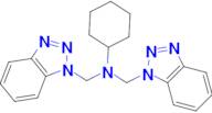 N,N-Bis(1H-1,2,3-benzotriazol-1-ylmethyl)cyclohexanamine