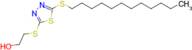 2-{[5-(Dodecylsulfanyl)-1,3,4-thiadiazol-2-yl]sulfanyl}ethan-1-ol