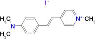 4-[(E)-2-[4-(Dimethylamino)phenyl]ethenyl]-1-methylpyridin-1-ium iodide