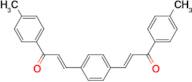 (2E)-1-(4-Methylphenyl)-3-{4-[(1E)-3-(4-methylphenyl)-3-oxoprop-1-en-1-yl]phenyl}prop-2-en-1-one