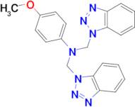 N,N-Bis(1H-1,2,3-benzotriazol-1-ylmethyl)-4-methoxyaniline