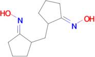 N-[(1E)-2-{[(2E)-2-(Hydroxyimino)cyclopentyl]methyl}-cyclopentylidene]hydroxylamine