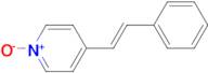4-[(E)-2-Phenylethenyl]pyridin-1-ium-1-olate