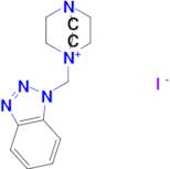 1-(1H-1,2,3-Benzotriazol-1-ylmethyl)-1,4-diazabicyclo[2.2.2]octan-1-ium iodide