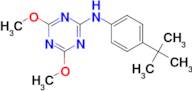 N-(4-tert-Butylphenyl)-4,6-dimethoxy-1,3,5-triazin-2-amine