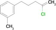 2-Chloro-5-(3-methylphenyl)-1-pentene