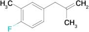 3-(4-Fluoro-3-methylphenyl)-2-methyl-1-propene