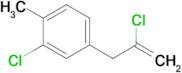 2-Chloro-3-(3-chloro-4-methylphenyl)-1-propene