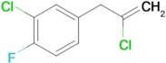 2-Chloro-3-(3-chloro-4-fluorophenyl)-1-propene