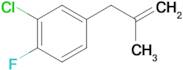 3-(3-Chloro-4-fluorophenyl)-2-methyl-1-propene