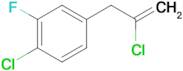 2-Chloro-3-(4-chloro-3-fluorophenyl)-1-propene