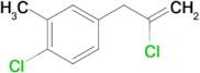 2-Chloro-3-(4-chloro-3-methylphenyl)-1-propene