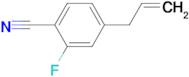 3-(4-Cyano-3-fluorophenyl)-1-propene