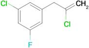 2-Chloro-3-(3-chloro-5-fluorophenyl)-1-propene