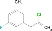 2-Chloro-3-(3-fluoro-5-methylphenyl)-1-propene