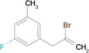 2-Bromo-3-(3-fluoro-5-methylphenyl)-1-propene