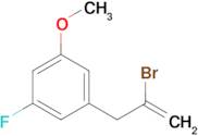 2-Bromo-3-(3-fluoro-5-methoxyphenyl)-1-propene