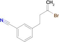 2-bromo-4-(3-cyanophenyl)-1-butene