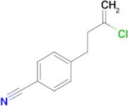 2-chloro-4-(4-cyanophenyl)-1-butene