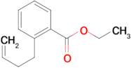 4-(2-Carboethoxyphenyl)-1-butene