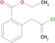 3-(2-carboethoxyphenyl)-2-chloro-1-propene