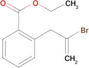 2-bromo-3-(2-carboethoxyphenyl)-1-propene