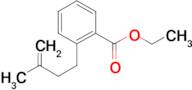 4-(2-carboethoxyphenyl)-2-methyl-1-butene