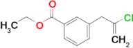 3-(3-carboethoxyphenyl)-2-chloro-1-propene