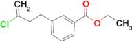 4-(3-carboethoxyphenyl)-2-chloro-1-butene