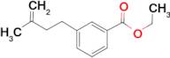 4-(3-carboethoxyphenyl)-2-methyl-1-butene