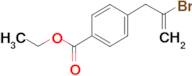 2-Bromo-3-(4-carboethoxyphenyl)-1-propene