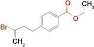 2-bromo-4-(4-carboethoxyphenyl)-1-butene