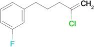 2-Chloro-5-(3-fluorophenyl)-1-pentene