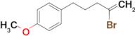 2-Bromo-5-(4-methoxyphenyl)-1-pentene