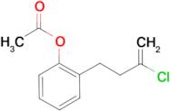 4-(2-Acetoxyphenyl)-2-chloro-1-butene