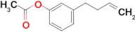 4-(3-Acetoxyphenyl)-1-butene