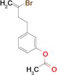 4-(3-Acetoxyphenyl)-2-bromo-1-butene